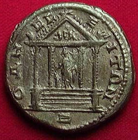 Moneta na Gordian III s imeto Odesos